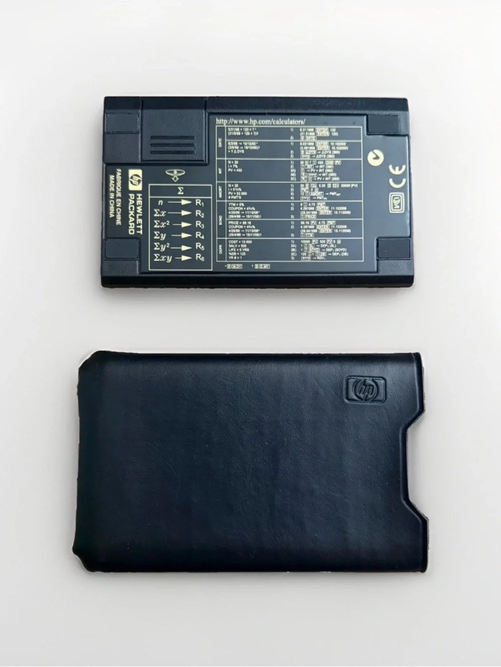 Vintage Hewlett Packard HP 12C Financial Calculator